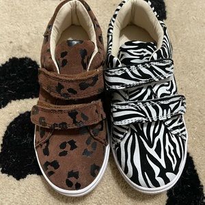 AKID Brand New in Box Animal Print Sneakers